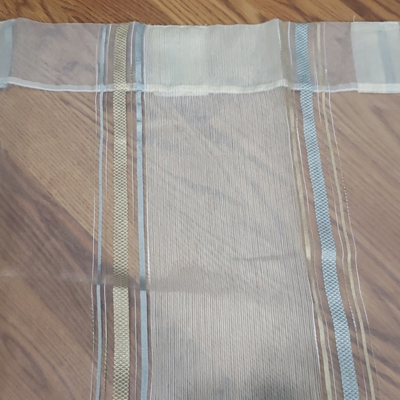 Cindy Crawford curtain panel valance - Picture 2 of 5